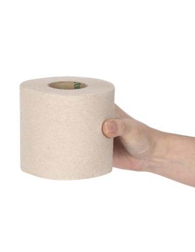 Rouleaux papier toilette Jantex Green 100% recyclé - Lot de 36