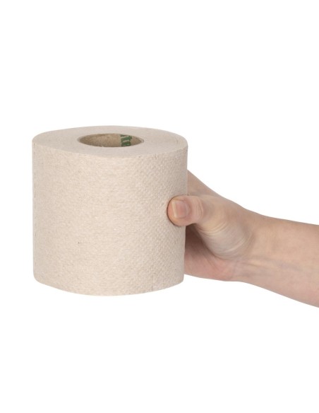 Rouleaux papier toilette Jantex Green 100% recyclé - Lot de 36
