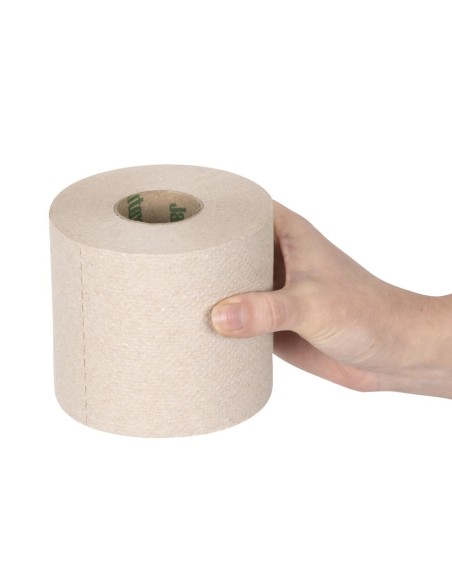 Rouleaux papier toilette Jantex Green 100% recyclé - Lot de 36