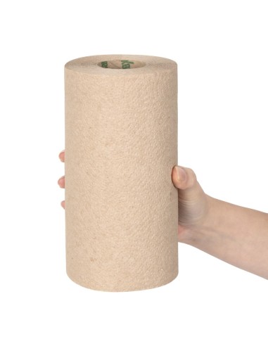 Rouleaux d'essuie-tout Jantex Green 100% recyclé - Lot de 24