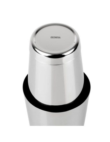 Shaker à cocktail inox Olympia Tin On Tin 900 ml