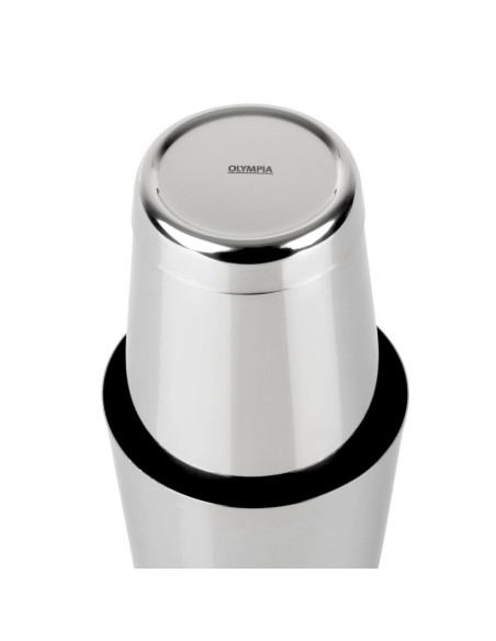 Shaker à cocktail inox Olympia Tin On Tin 900 ml