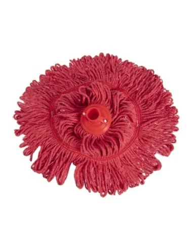 Tête de balai serpillière Jantex Bio Fresh rouge