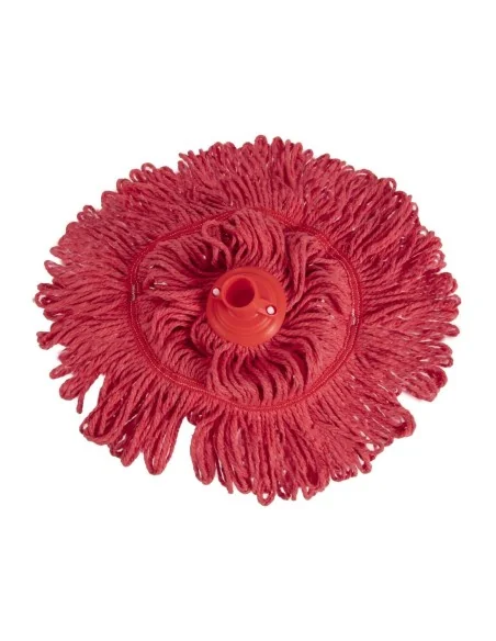 Tête de balai serpillière Jantex Bio Fresh rouge