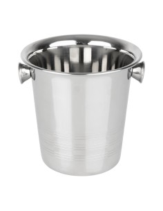 Seau à glace inox 1050 ml Olympia - Grande capacité