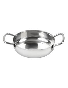 Plat en inox double poignée Olympia 125 mm 2