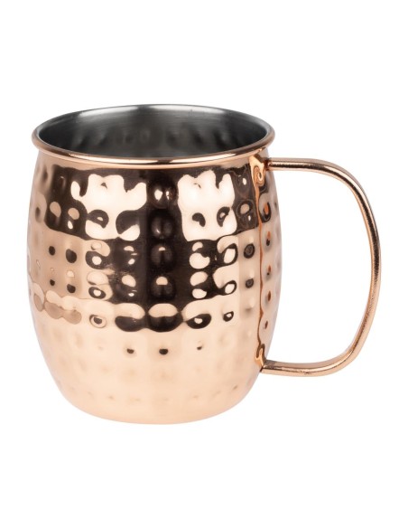 Mug inox martelé 440 ml cuivre - Olympia Barware