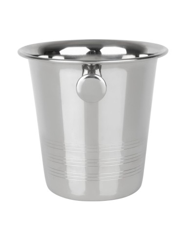Seau à glace inox 1050 ml Olympia - Grande capacité