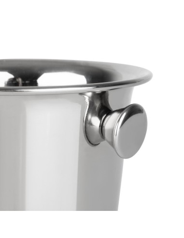 Seau à glace inox 1050 ml Olympia - Grande capacité