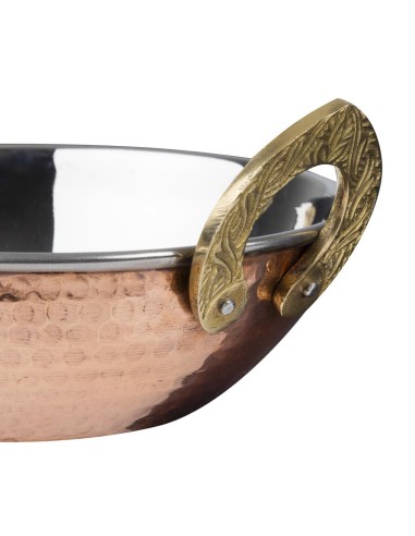 Plat Kadai en cuivre 660ml - Olympia