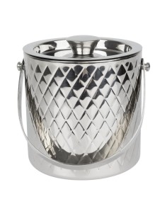 Seau à glace double paroi Olympia Geo 2L - inox 2