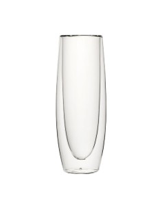 Verres à champagne sans pied double paroi Utopia 16cl - lot de 6