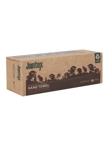 Essuie-mains Jantex Green 100% recyclé - 1 pli 100 feuilles
