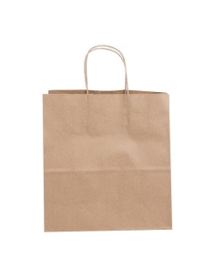Sacs moyens en papier Fiesta Recyclable marron - lot de 250 2
