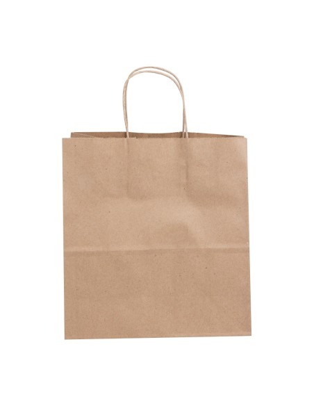 Sacs moyens en papier Fiesta Recyclable marron - lot de 250