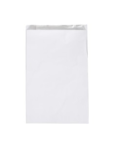 Sacs en papier aluminium Fiesta Recyclable 305x180x60 mm - Lot de 500