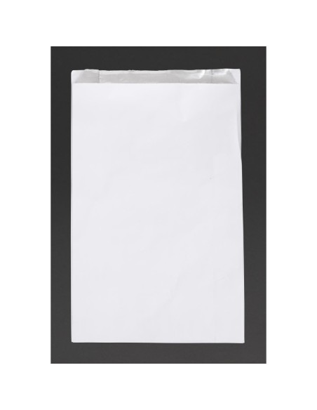 Sacs en papier aluminium Fiesta Recyclable 305x180x60 mm - Lot de 500