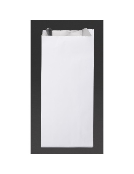 Sacs en papier aluminium Fiesta Recyclable 250x100x45mm - lot de 500