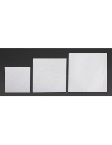 Doublures papier sulfurisé Fiesta Compostable 228mm - lot de 200
