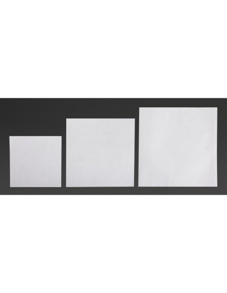 Doublures papier sulfurisé Fiesta Compostable 228mm - lot de 200
