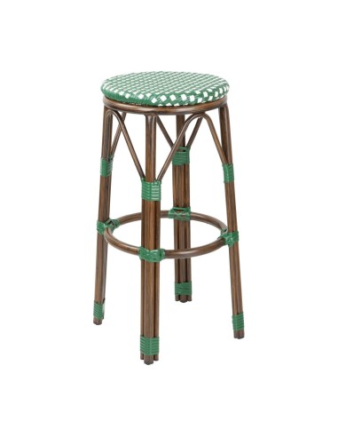 Tabourets de bar Bolero style parisien - lot de 2