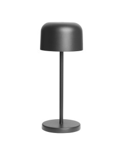 Lampe de table Olympia Lucca noire 200mm rechargeable