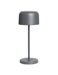 Lampe de table Olympia Lucca gris 200mm - rechargeable