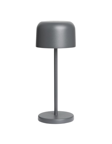 Lampe de table Olympia Lucca gris 200mm - rechargeable