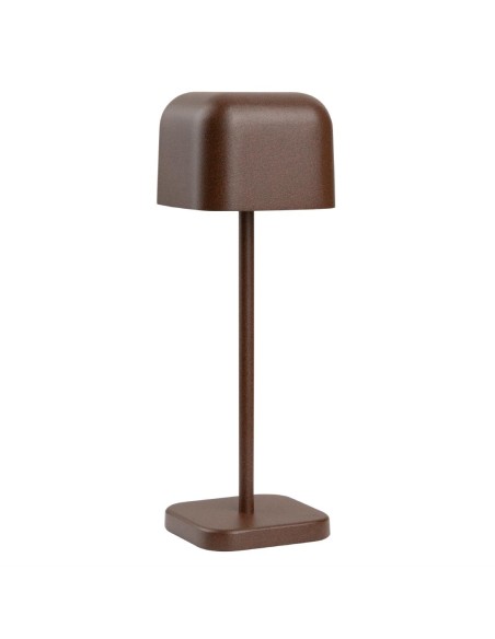 Lampe de table Olympia Lucca carrée 200mm - Cuivre