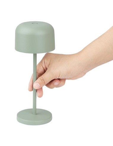 Lampe de table Olympia Lucca verte - Sans fil, rechargeable