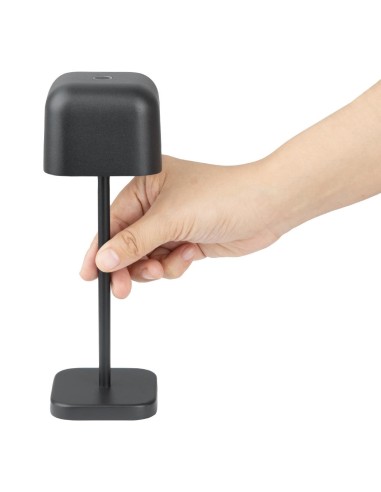 Lampe de table Olympia Lucca noire 200 mm - sans fil