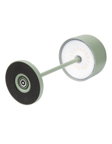 Lampe de table Olympia Lucca verte - Sans fil, rechargeable