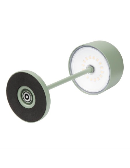 Lampe de table Olympia Lucca verte - Sans fil, rechargeable