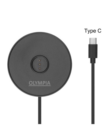 Lampe de table Olympia Lucca verte - Sans fil, rechargeable