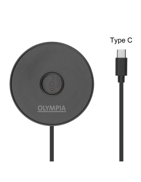 Lampe de table Olympia Lucca verte - Sans fil, rechargeable