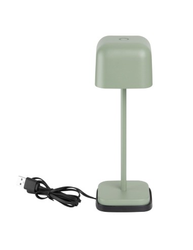 Lampe de table Olympia Lucca verte 200mm - Sans fil, rechargeable