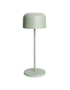 Lampe de table Olympia Lucca verte 300mm - rechargeable
