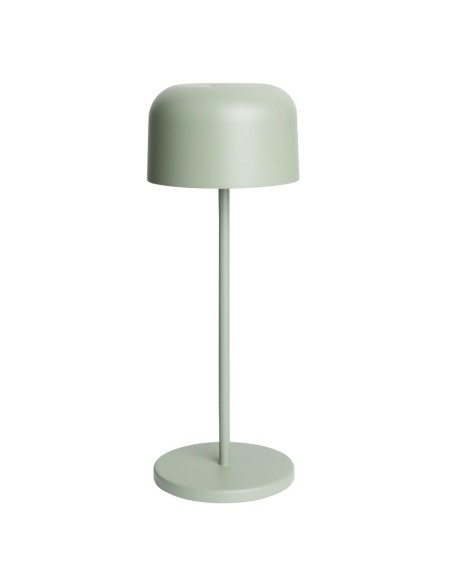 Lampe de table Olympia Lucca verte 300mm - rechargeable