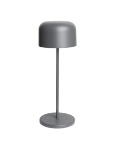 Lampe de table Olympia Lucca gris 300mm - rechargeable