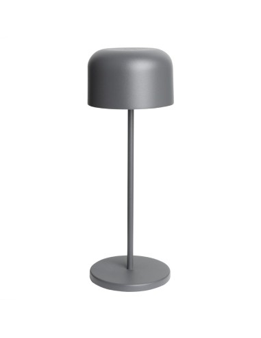 Lampe de table Olympia Lucca gris 300mm - rechargeable