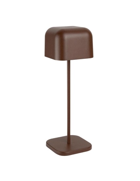 Lampe de table Olympia Lucca carrée 300mm - rechargeable