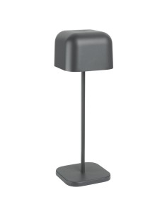 Lampe de table Olympia Lucca gris 300 mm - rechargeable