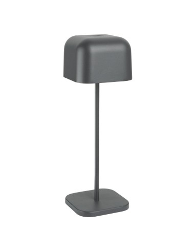 Lampe de table Olympia Lucca gris 300 mm - rechargeable
