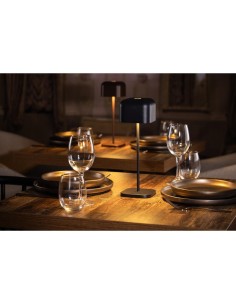 Lampe de table Olympia Lucca noire 300mm 2