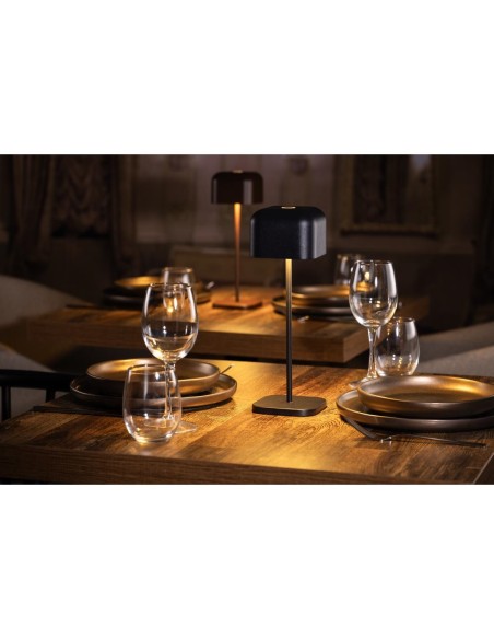 Lampe de table Olympia Lucca noire 300mm