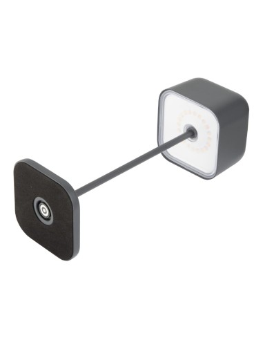 Lampe de table Olympia Lucca gris 300 mm - rechargeable