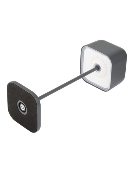 Lampe de table Olympia Lucca gris 300 mm - rechargeable