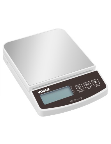 Balance électronique Vogue 5kg - précision 1g, LCD vert