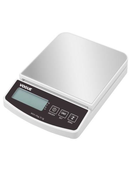 Balance électronique Vogue 5kg - précision 1g, LCD vert