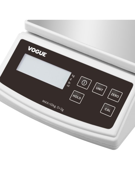 Balance électronique Vogue 10kg - 2g, affichage LCD vert